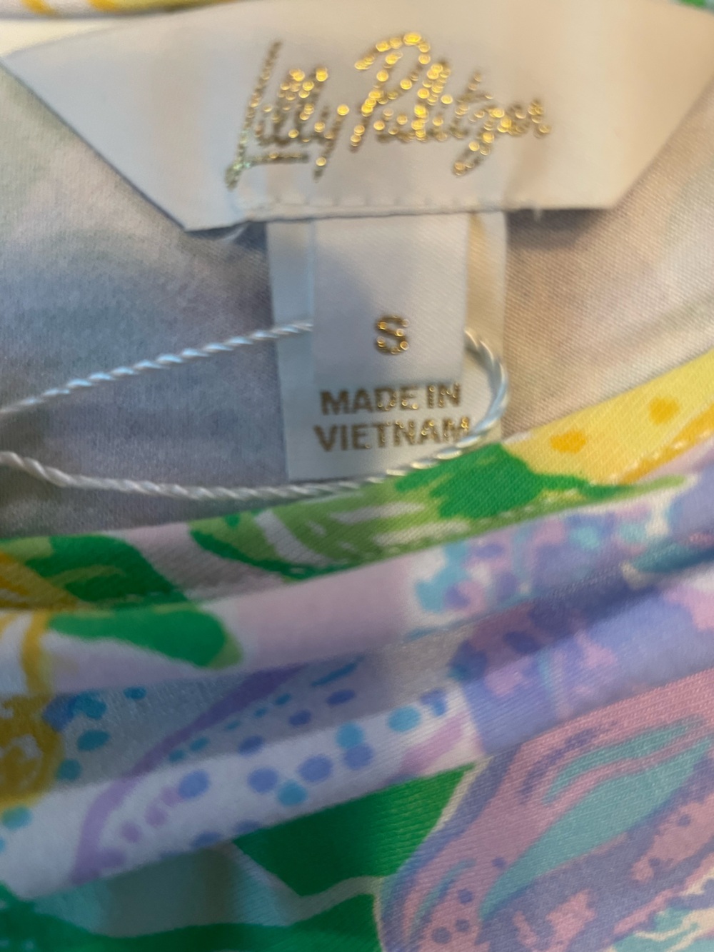 NWT Lilly Pulitzer Parigi Romper ~Bright Delight Patch Size Small - Picture 4 of 5
